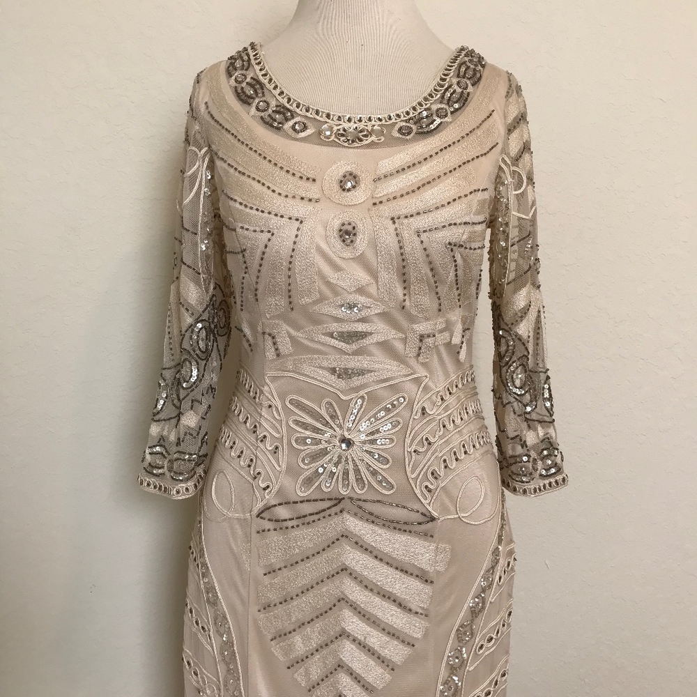 Sue Wong Nocturne Gown Embroidered Beaded NWT Size 2
